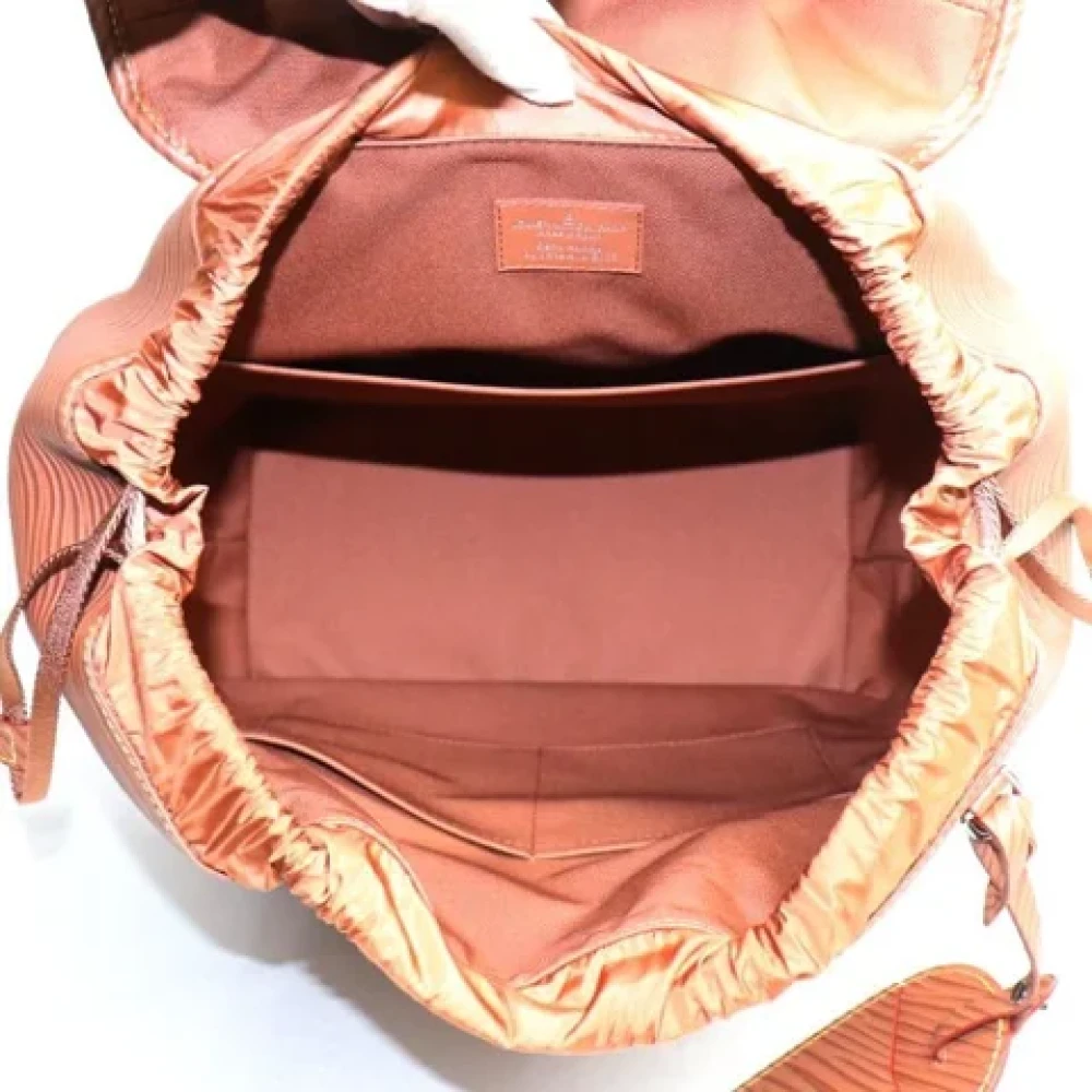 Louis Vuitton Vintage Pre-owned Leather backpacks Brown Heren