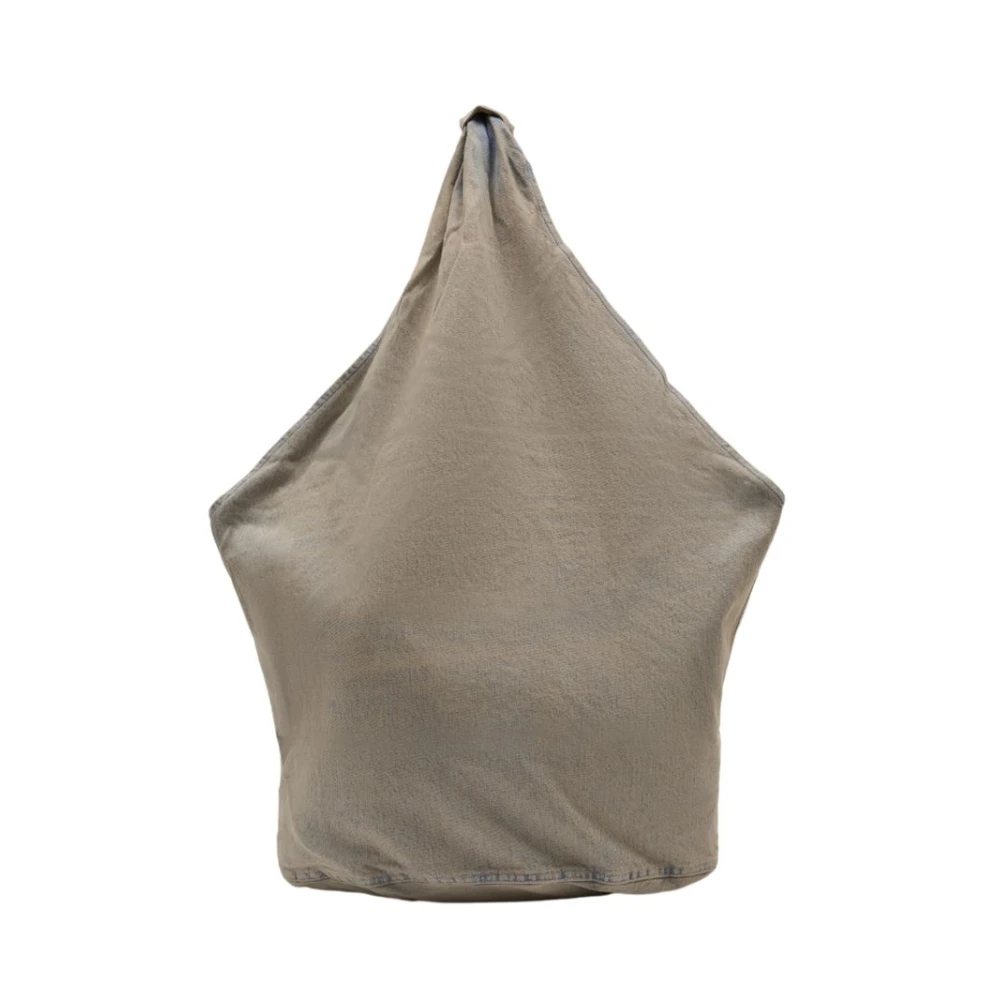Our Legacy Unisex Gray Shopping Bags, One Size, Drip Bag