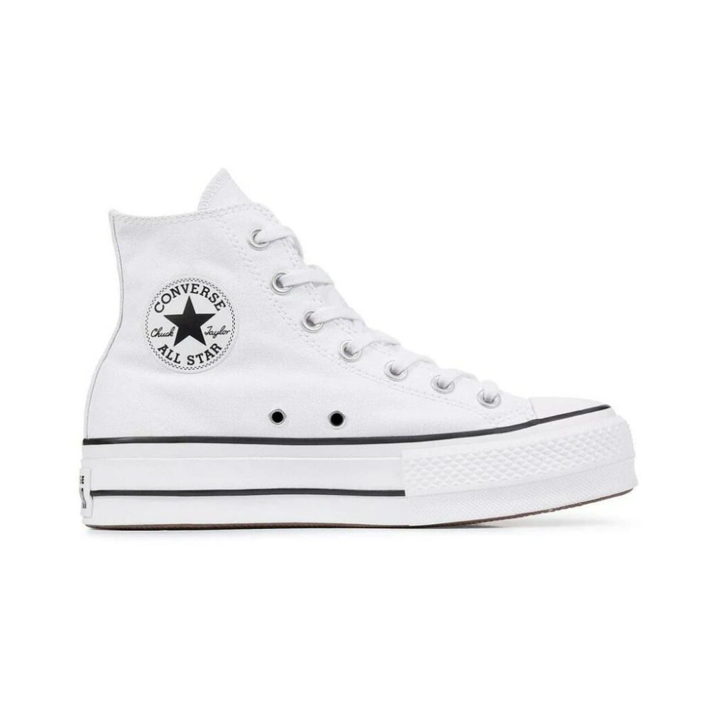 Converse Platform Sneakers White, Dam