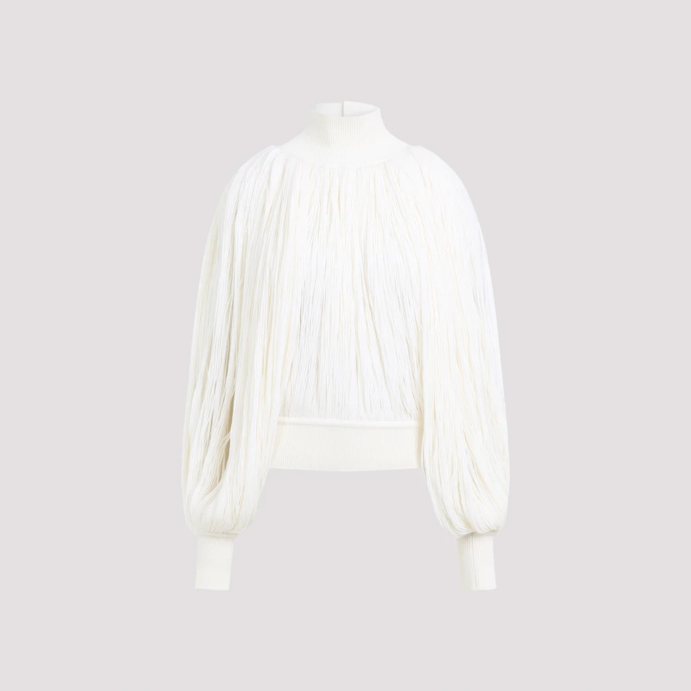 Alaïa Witte Trui voor Vrouwen White Dames