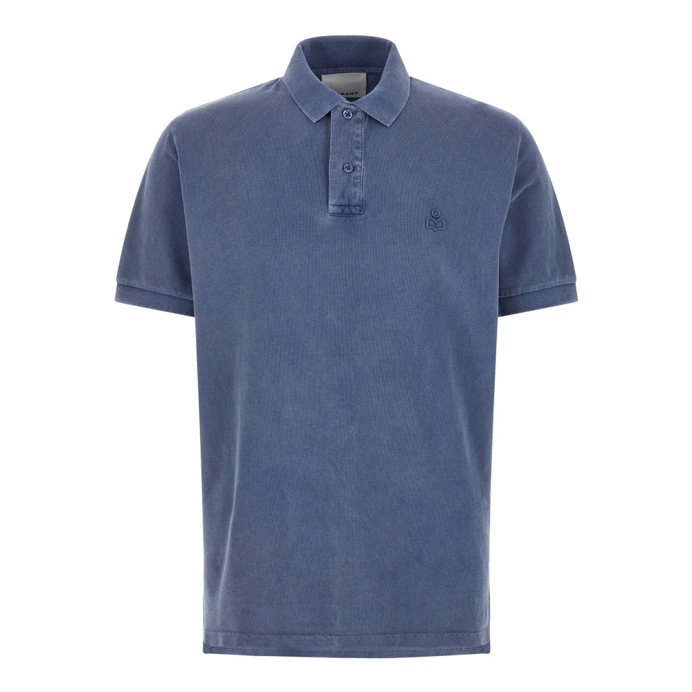 Isabel Marant Men's Blue Afko Polo Shirt