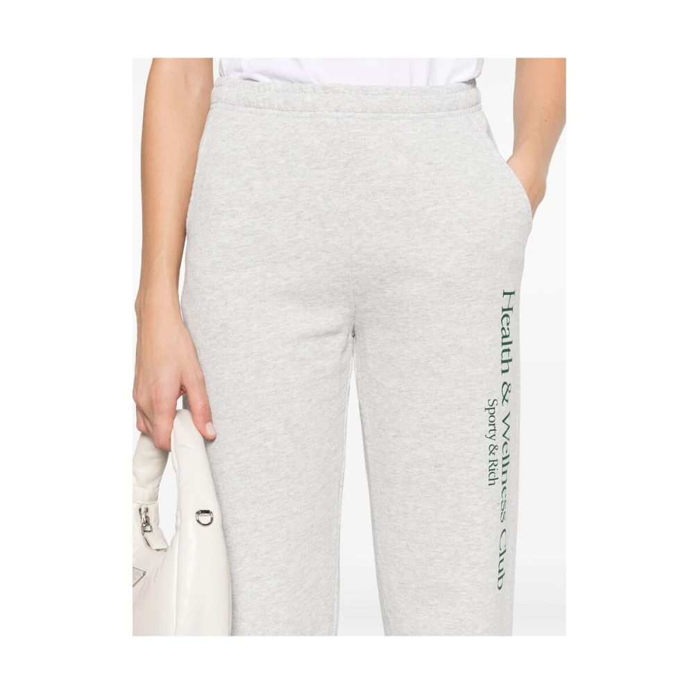 Sporty & Rich Heather Grey Sportieve Broek Gray Dames