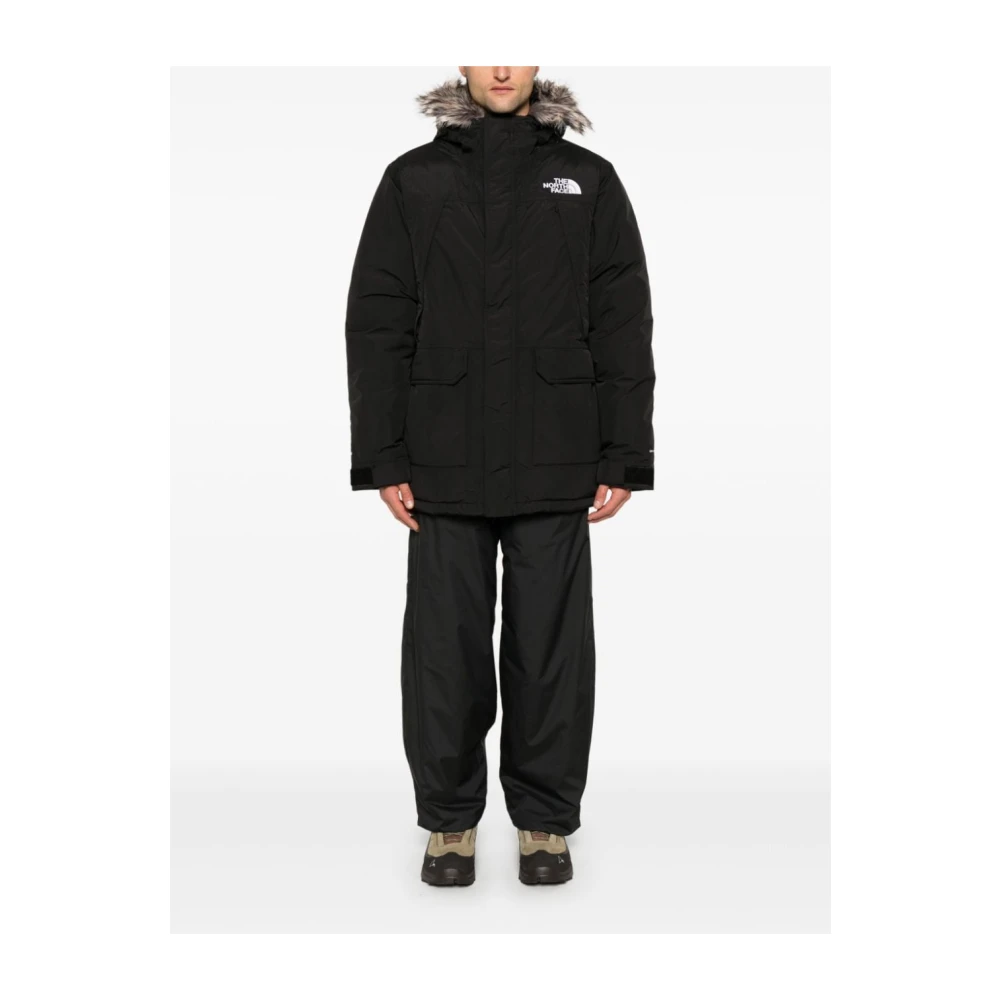 The North Face Blauwe Parka voor Mannen Aw24 Black Heren