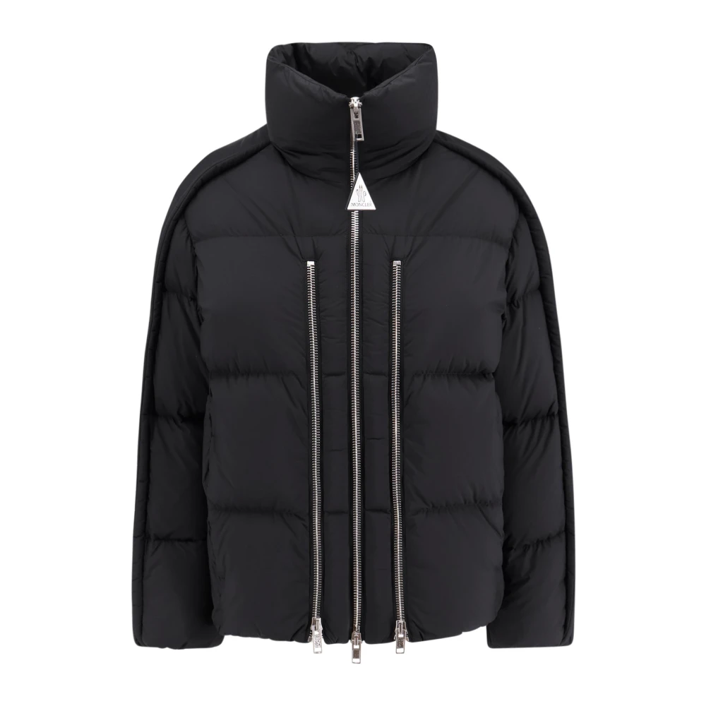 Moncler Stijlvolle Jas met Ritssluiting Black Dames