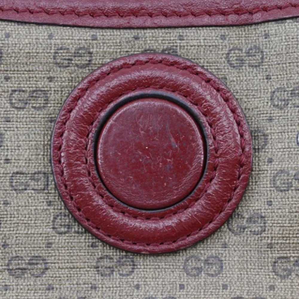 Gucci Vintage Pre-owned Canvas gucci-bags Brown Dames