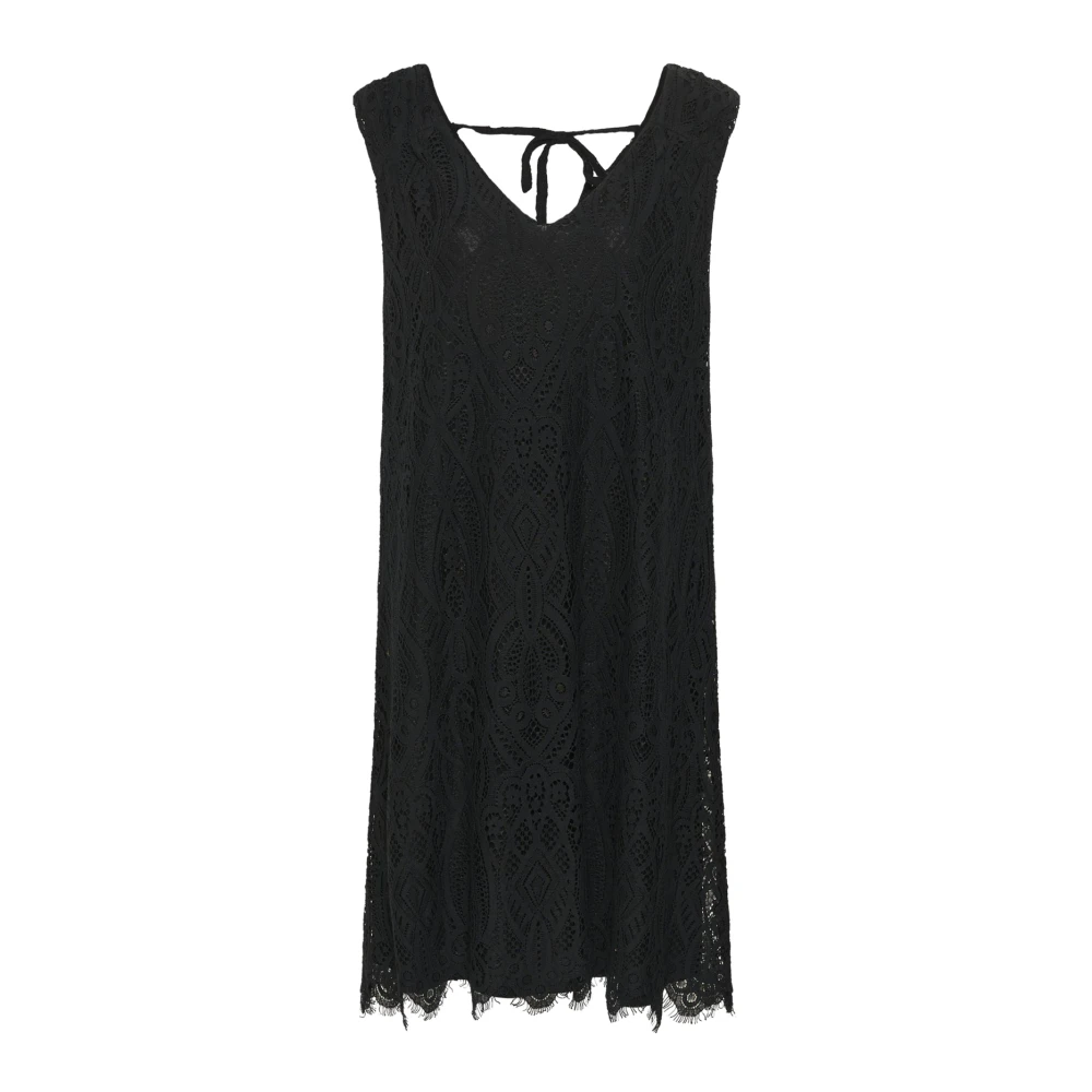 Cream Donna Nero - Abito Corto - Dresses - 2XL