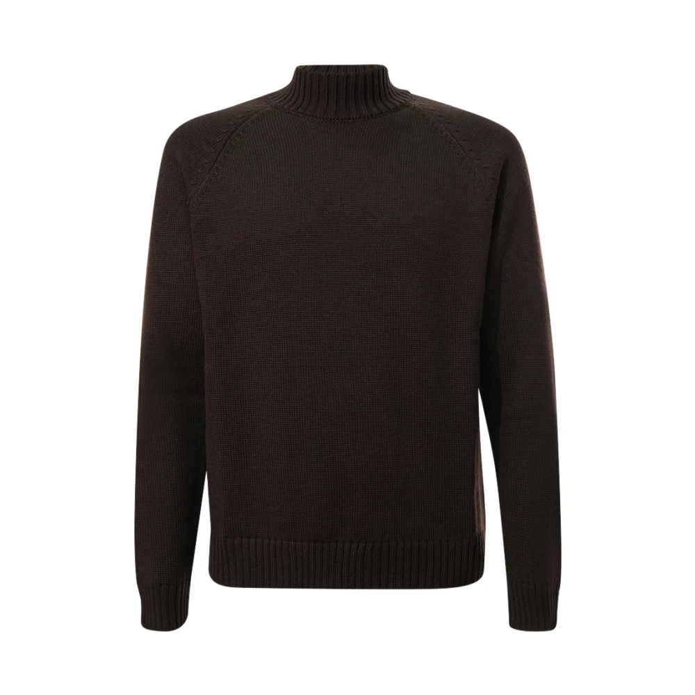 Zanone Uomo Marrone Maglie, M, New,