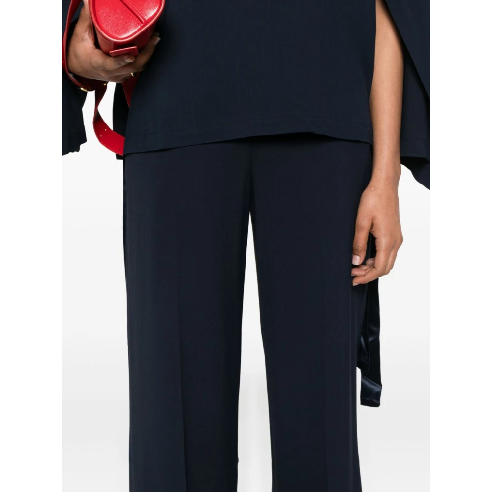 Erika Cavallini Wide Trousers Blue Dames