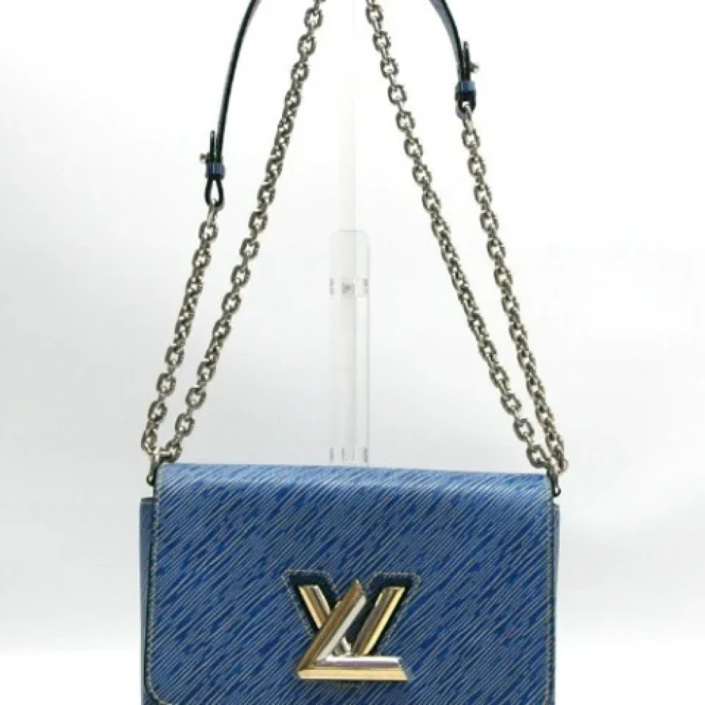 Louis Vuitton Vintage Pre-owned Denim louis-vuitton-bags Blue Dames