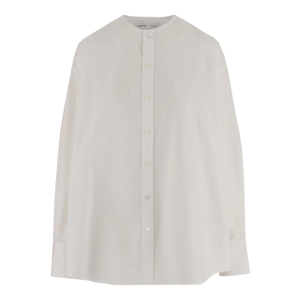 Carven Women's White Shirt - Shirts - L - Blouses & Shirts