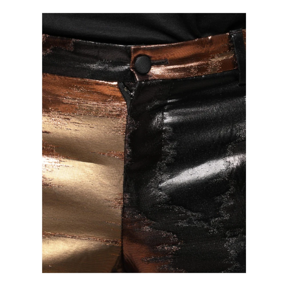 Dolce & Gabbana Multicolor Jacquard Regular Fit Pantalon Multicolor Heren