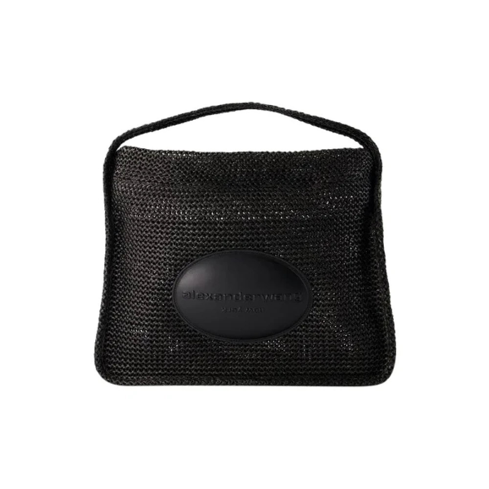 Alexander Wang Pre-owned Raffia handbags Black Dames