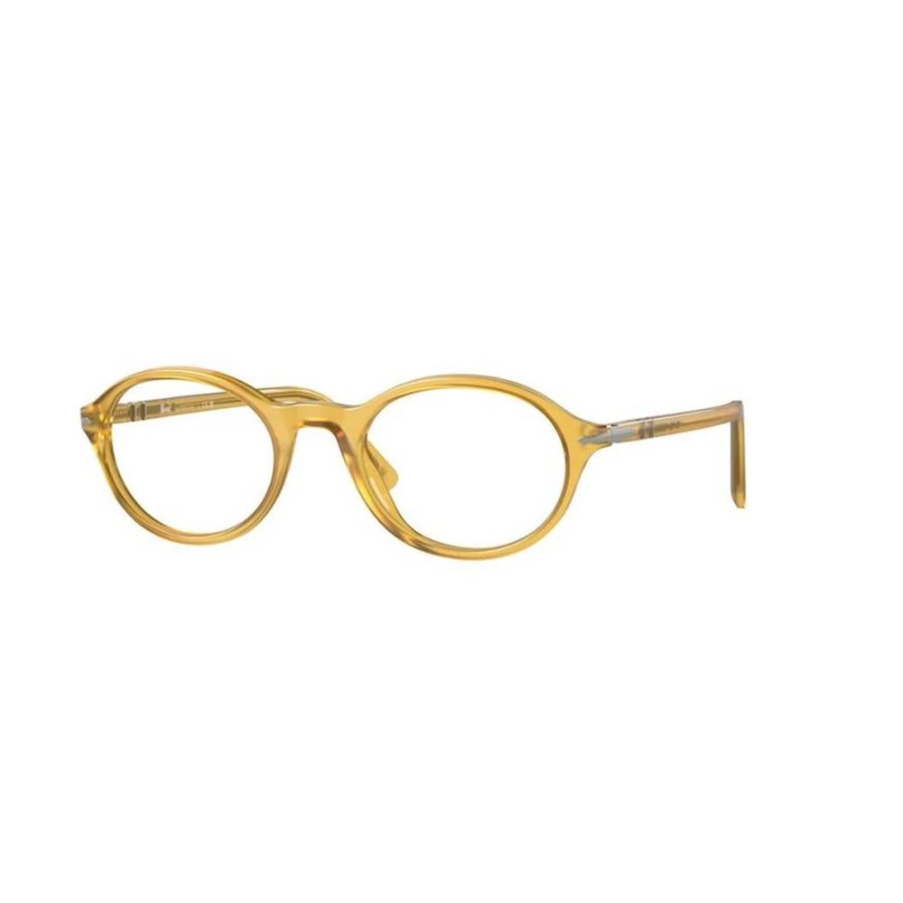 Persol Geel Montuur Zonnebril Po3351V 204 Yellow Unisex