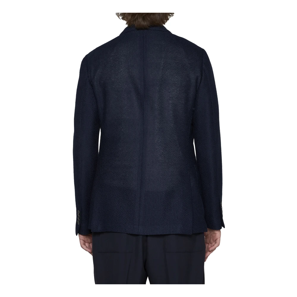 Lardini Blauwe Herenjassen Blue Heren