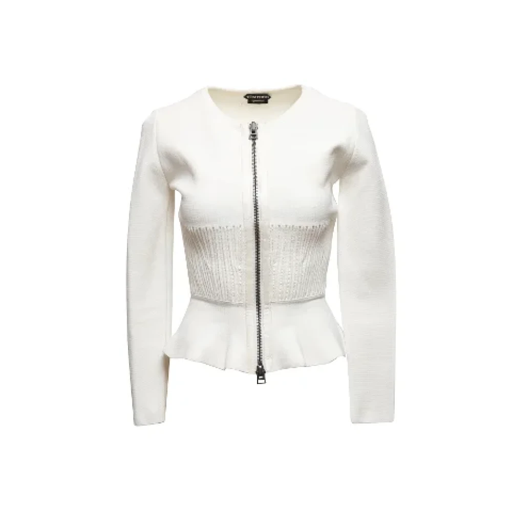 Tom Ford Pre-owned Knit tops White Dames