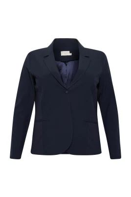 Midnight Marine Blazer med V-ringning