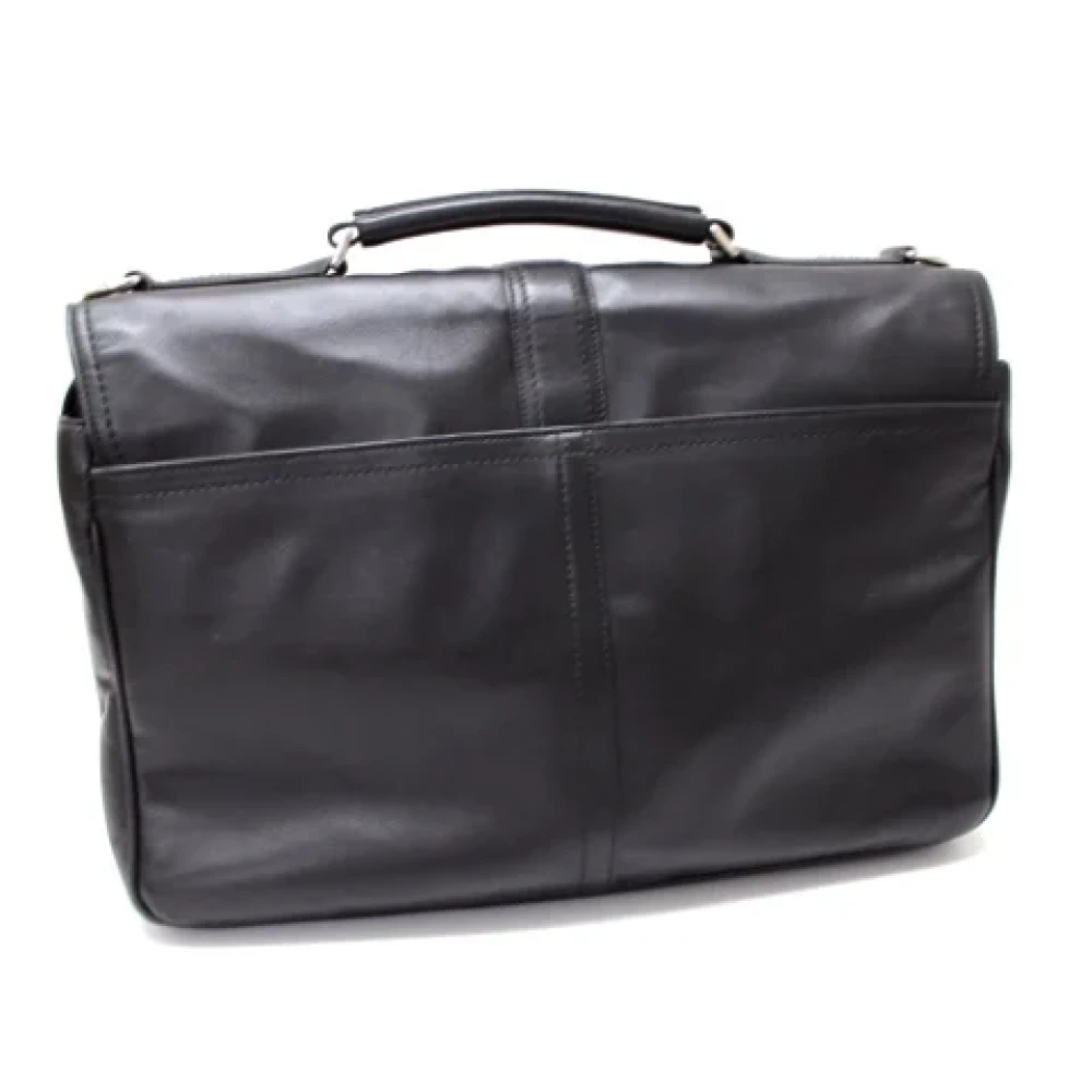 Coach Pre-owned Leather handbags Black Dames