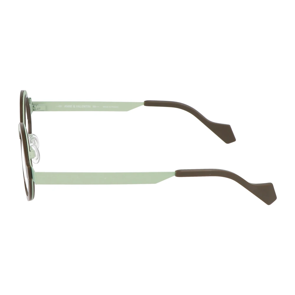 Anne & Valentin Ronde acetaatbril Olaf model Brown Unisex