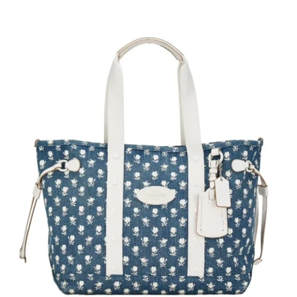 Coach Pre-owned Leather totes Blue Dames