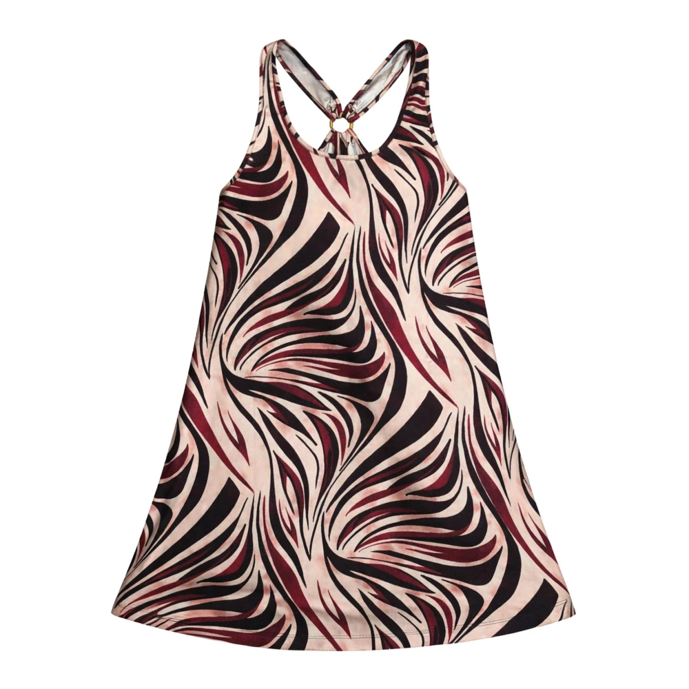 Twinset Women's Multicolor Sleeveless Printed Short Dress - Short Dresses - S - Dresses