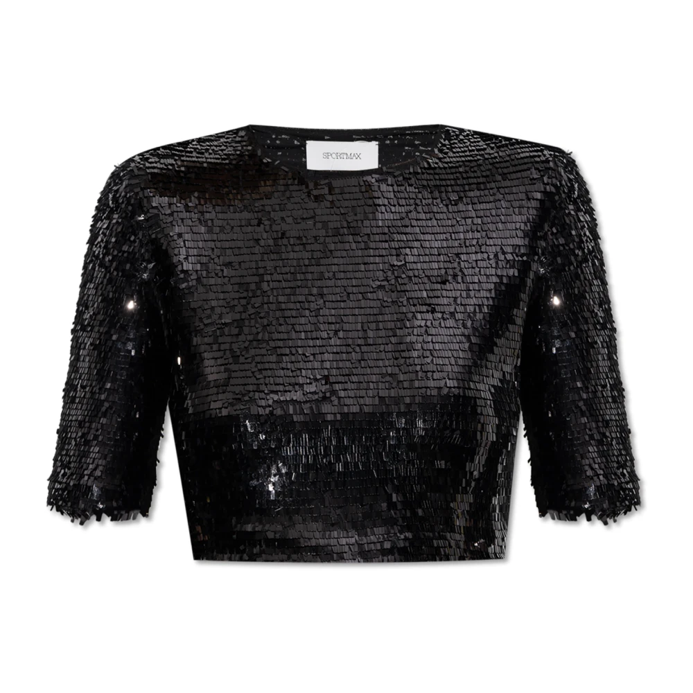 SPORTMAX Top 'Vongola' Black Dames
