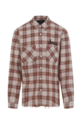 chemise-en-coton-marron-pour-homme