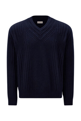 navy-blue-wool-v-neck-sweater