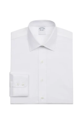 Regular Fit Non-Iron Cotton Shirt med Ainsley-krage