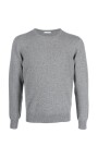 pull-col-rond-gris-clair