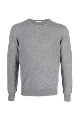 ljusgra-crew-neck-stickat-plagg