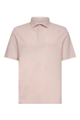 polo-rose-avec-col-chemise