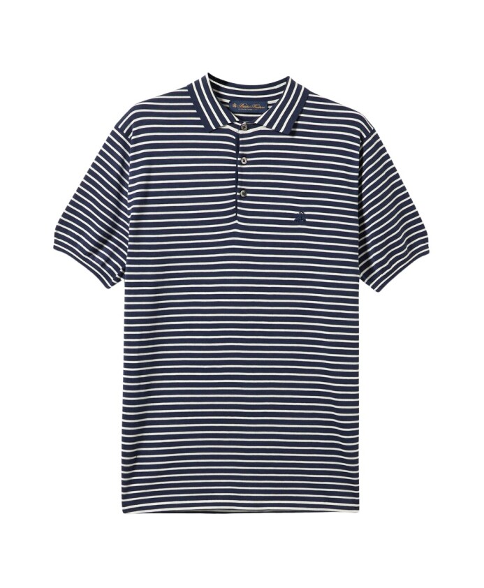 polo-en-tricot-raye-coton-soie-lin