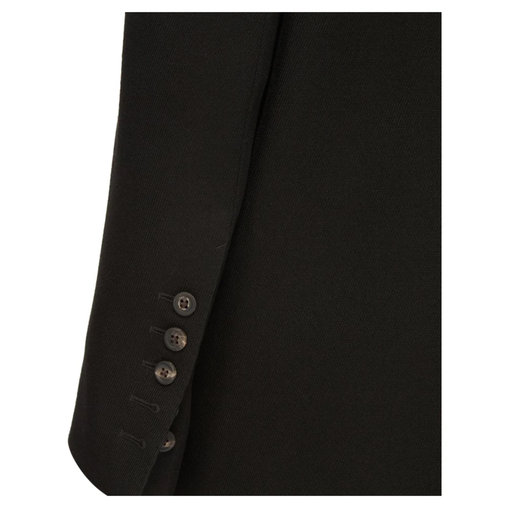 Rick Owens Tatlin Blazer Jacket Black Heren