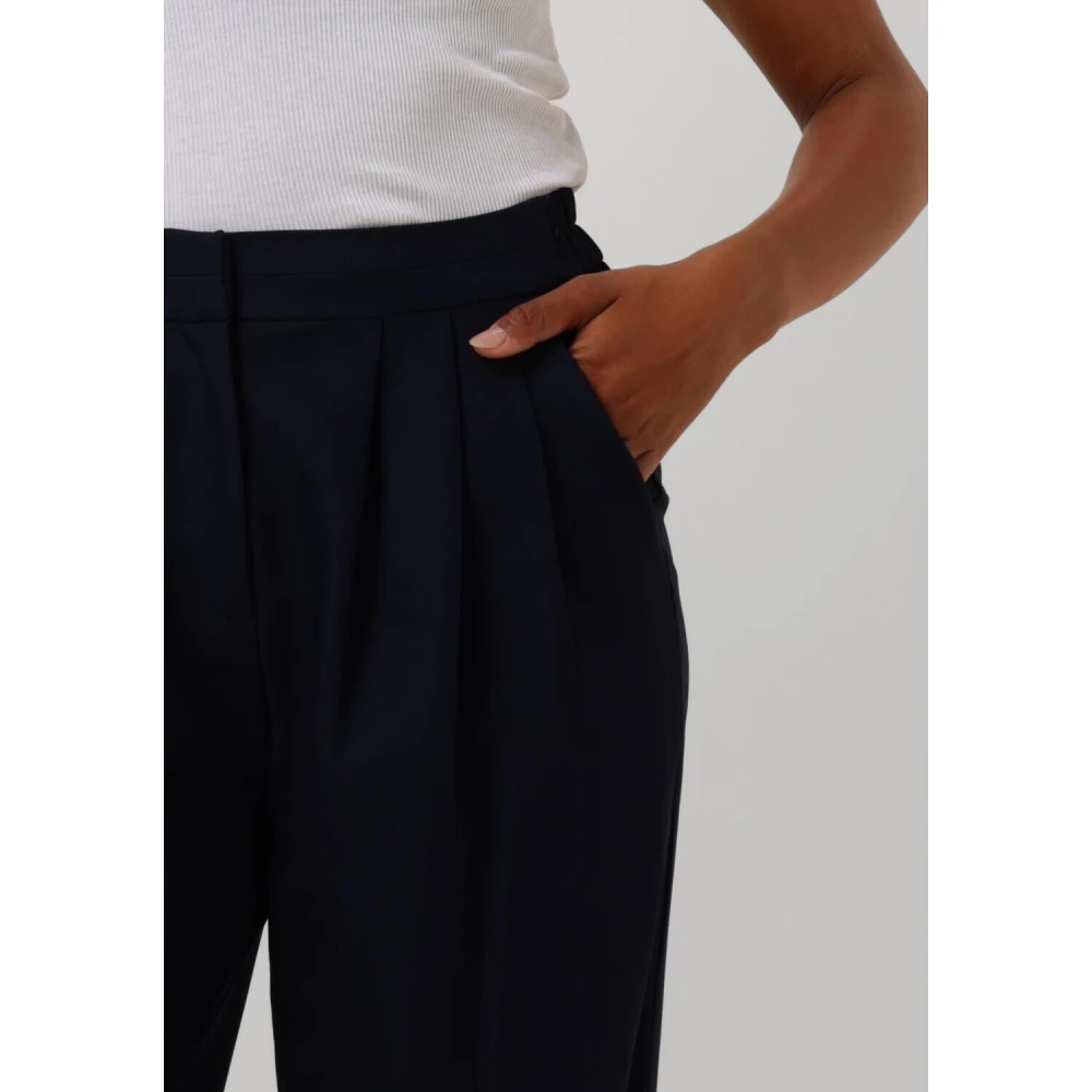 Y.A.S Wijde Broek Dakota Blue Dames