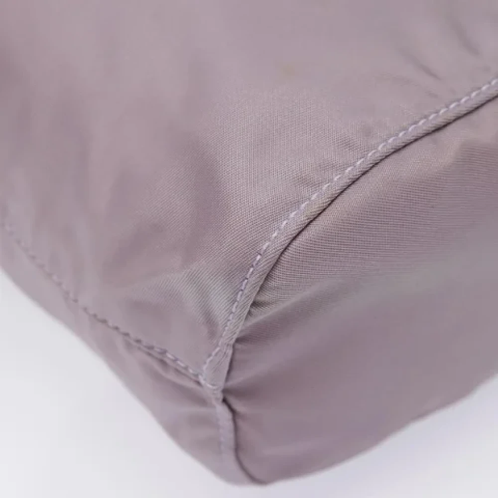 Prada Vintage Pre-owned Nylon pouches Purple Dames