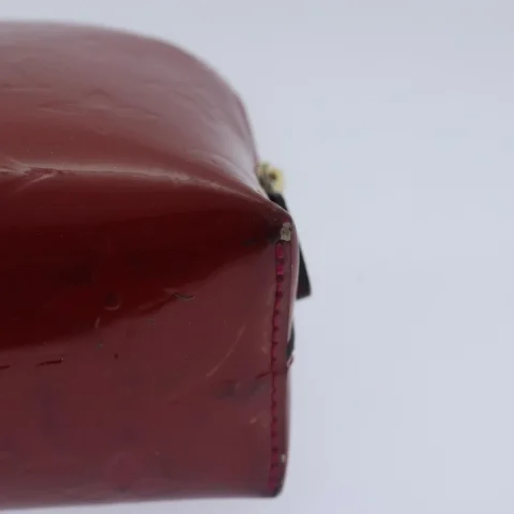 Louis Vuitton Vintage Pre-owned Leather pouches Red Dames