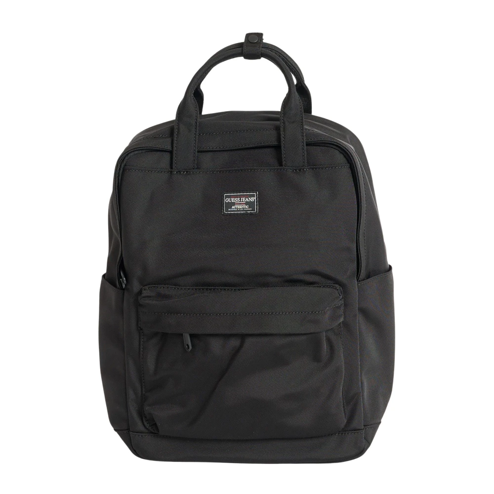 Guess Nylon Backpack - Male - Backpacks - Black - One Size - Bags