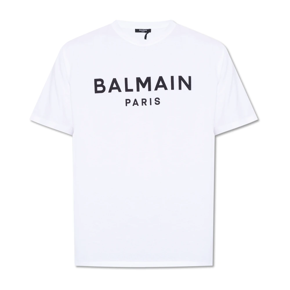 Balmain - Tops > T-Shirts - White - Balmain - Modalova