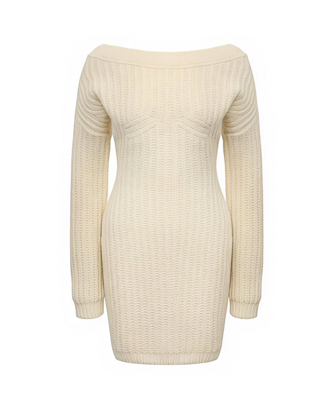 cream-knit-dress-with-boat-neck