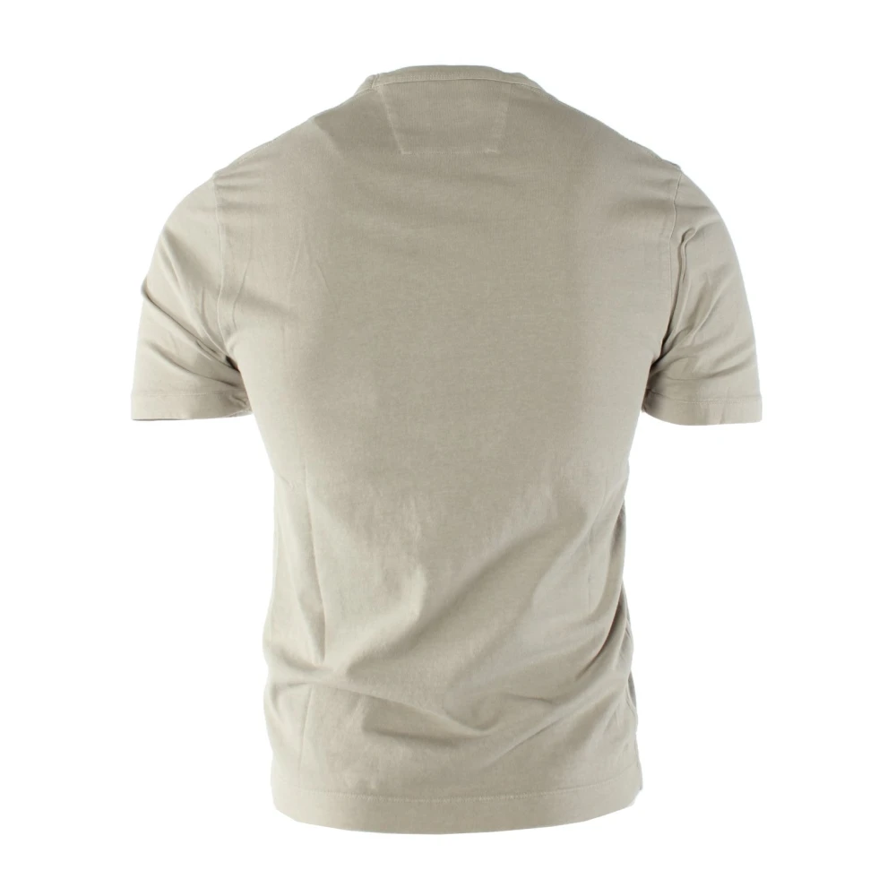 C.P. Company Grijze Katoenen T-shirt voor Heren Gray Heren