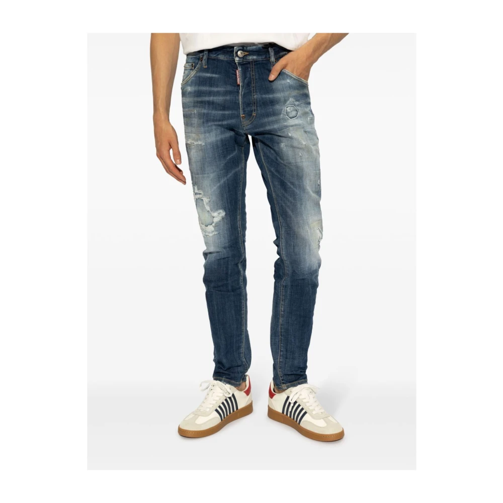 Dsquared2 Casual Herenbroek Blue Heren