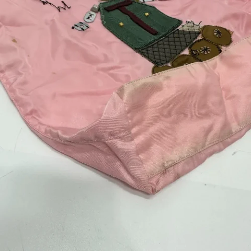 Prada Vintage Pre-owned Fabric prada-bags Pink Dames