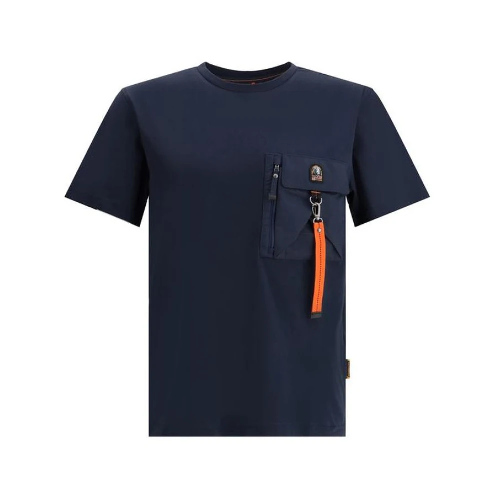 Parajumpers Mojave Geribbelde Zak Tee Blue Heren