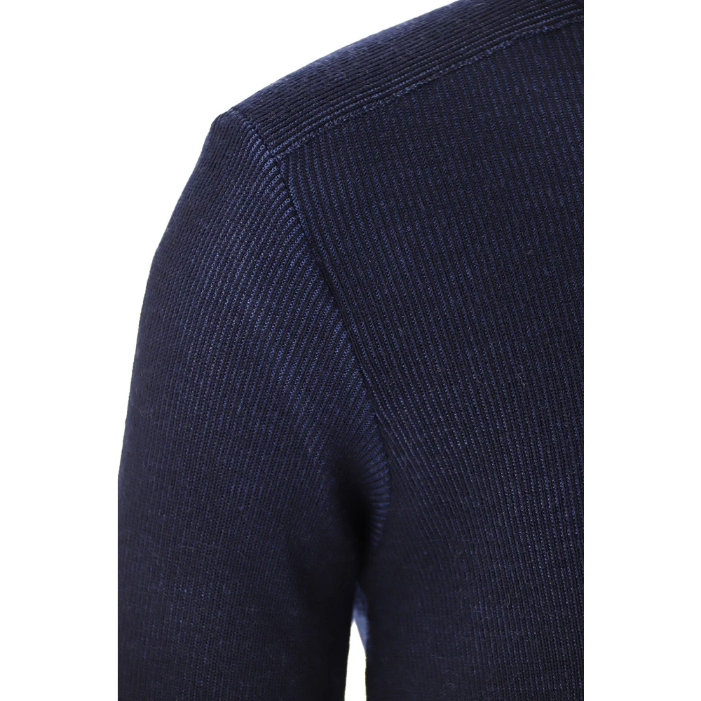 PAUL & SHARK Blauwe Sweaters voor Heren Blue Heren