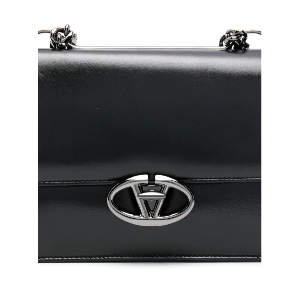 Valentino Garavani Zwarte Schoudertas Stijlvol Black Dames