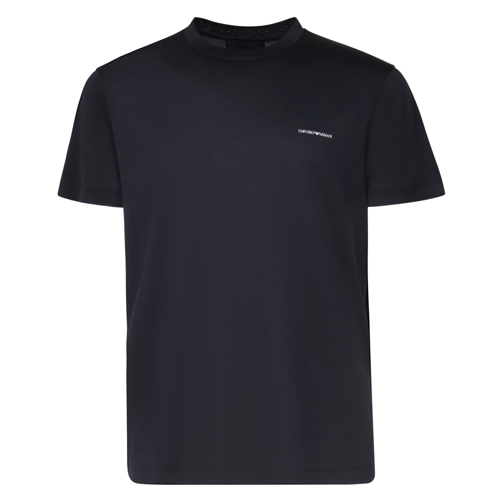 Emporio Armani Hombre Negro Camisetas, Talla: L