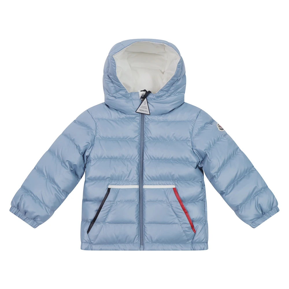 Moncler , Winter Jackets, Male, Blue, 2 Y, Kids Coats