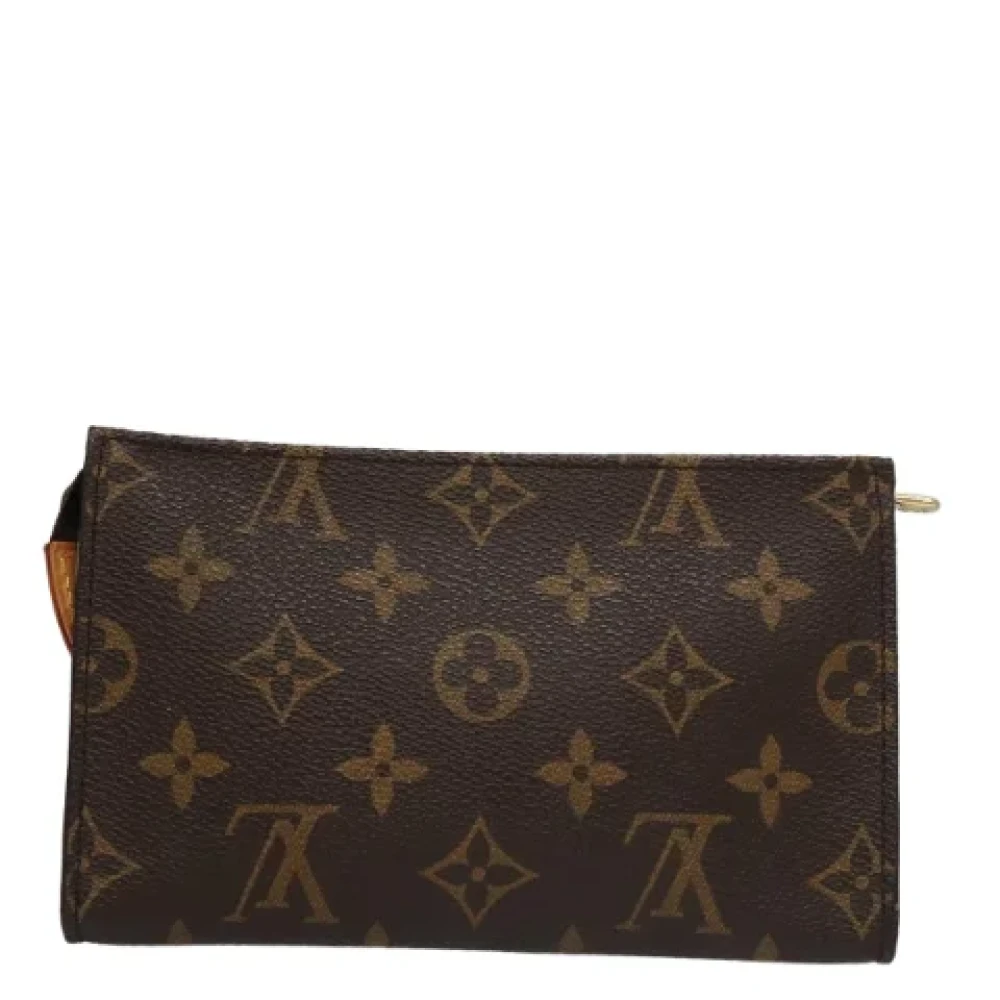 Louis Vuitton Vintage Pre-owned Canvas pouches Brown Dames
