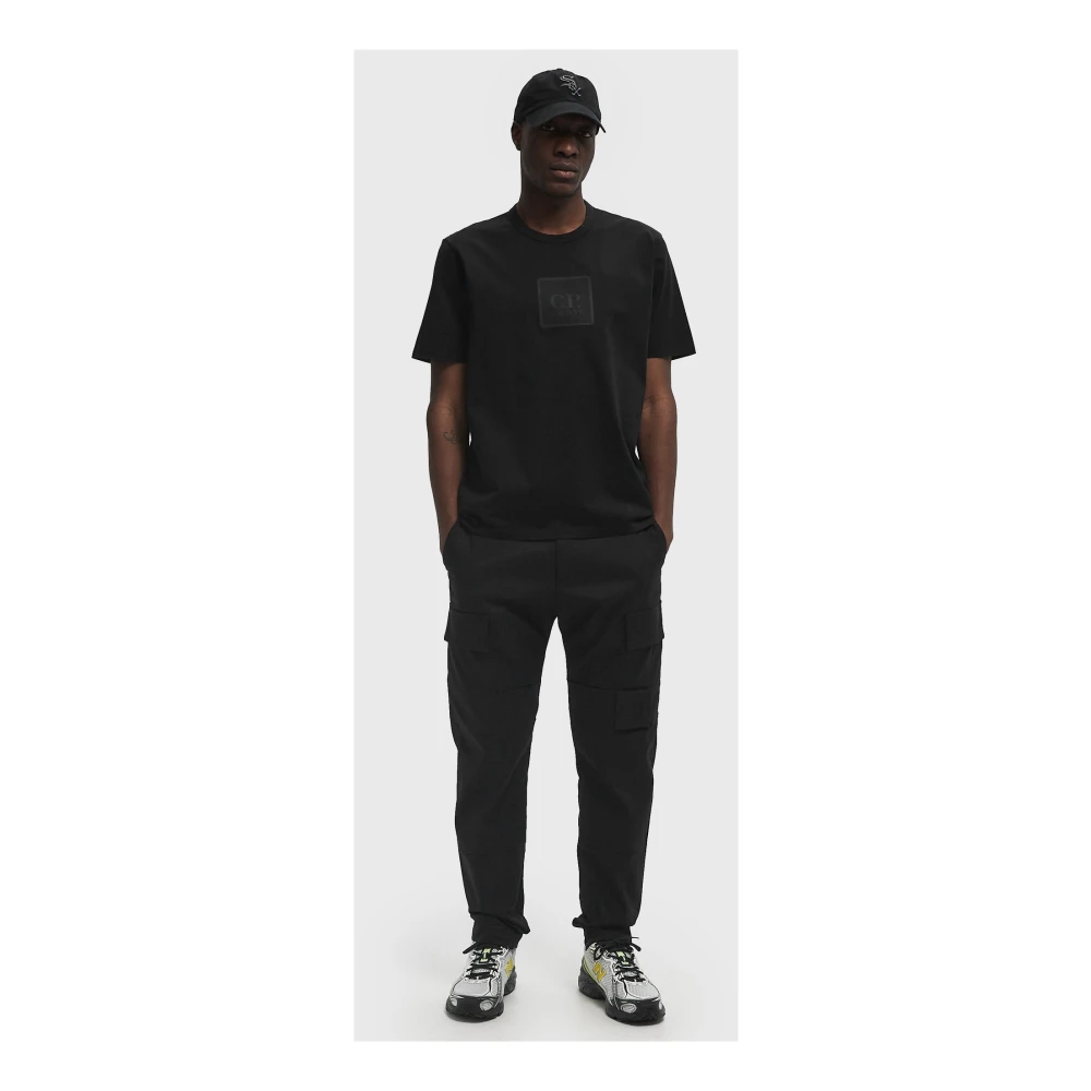 C.P. Company Zwarte Cargo Broek Black Heren