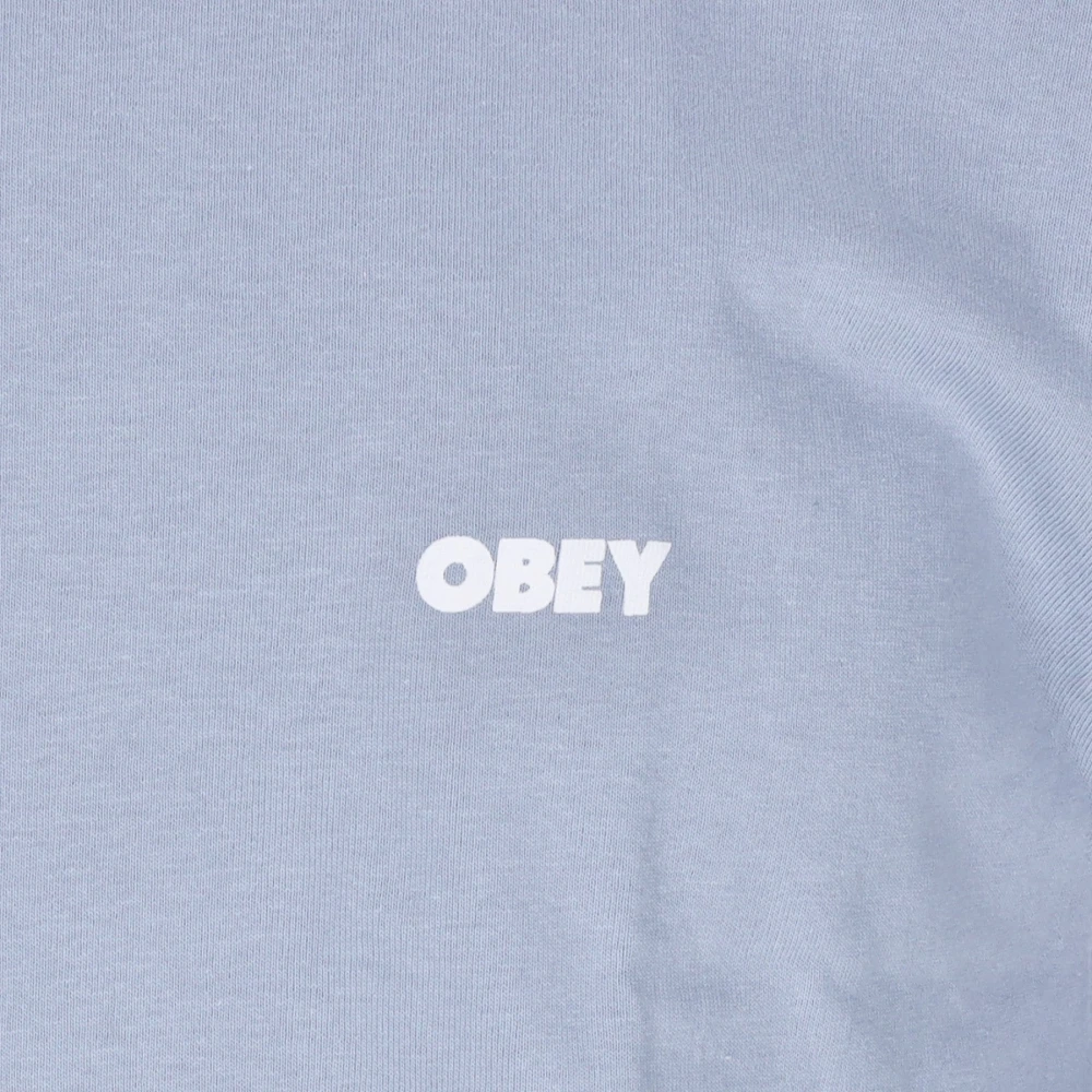 Obey Klassieke Weerstand Tee in Goed Grijs Gray Heren